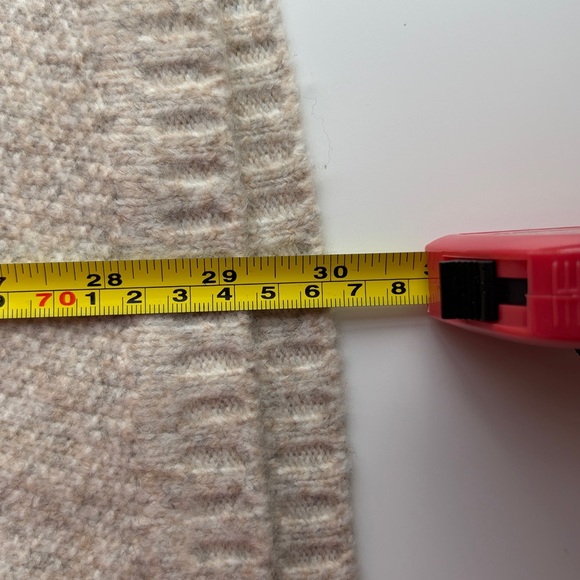 LOFT Taupe Knit Poncho - Picture 6 of 7